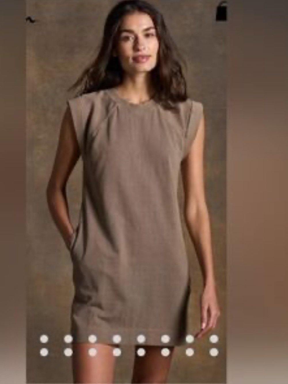 Rowan Estelle Cap-Sleeve Raglan Heritage Dress - In Mountain Ridge - Picture 2 of 11